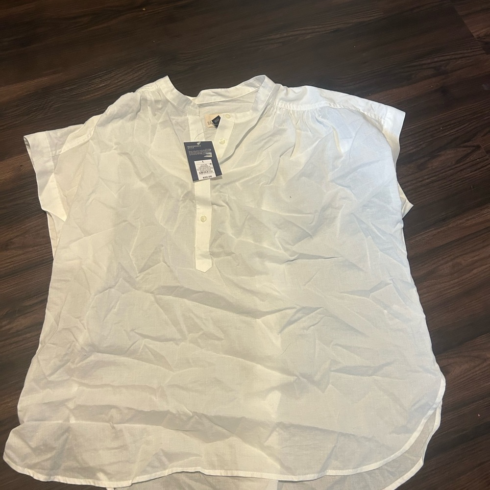 Men's White Casual Shirt